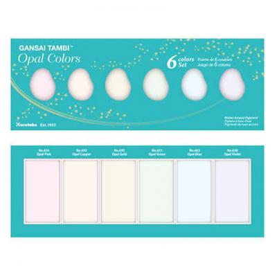 Gansai Tambi Set - Opal Colors